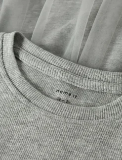 Barn name it Klänningar & Kjolar|NMFNADJA LS DRESS NOOS - Långärmade vardagsklänningar