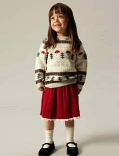 name it NMFRALBO KNIT SKIRT - Kort kjol|Barn Klänningar & Kjolar