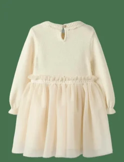 Barn Lil'Atelier Klänningar & Kjolar|NMFSARINA LS KNIT DRESS LIL - Långärmade babyklänningar