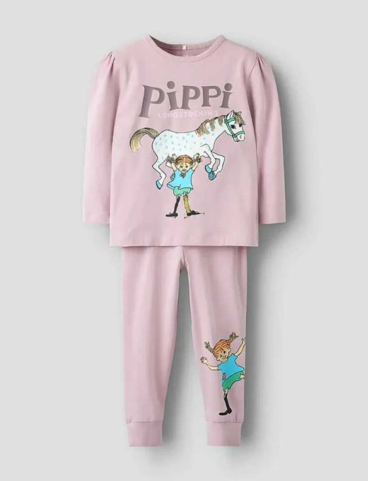 Barn name it Sovplagg|NMFSOLEIM PIPPI LS NIGHTSET SKY - Set