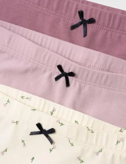 name it NMFTIGHTS 3P FLORAL NOOS - Trosor|Barn Flerpack
