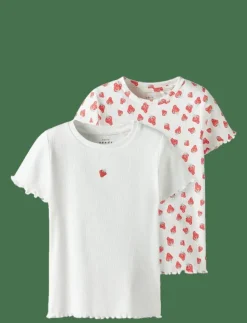 name it NMFVEMMA 2P AOP SS SLIM TOP - Kortärmade|Barn Flerpack
