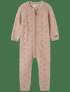 Barn name it Bodysuits|NMFWRILLA WOOL LS KNIT SUIT - Långärmad bodysuit