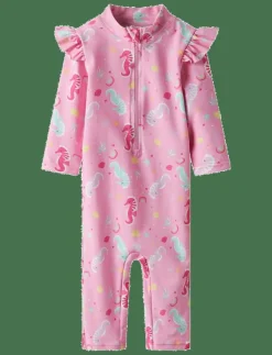 Barn name it Badkläder|NMFZILA 3/4 UV SWIMSUIT - Baddräkt