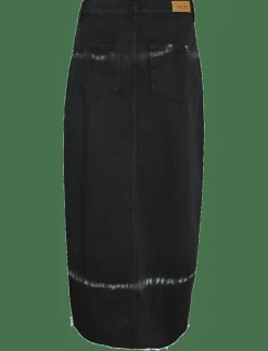 NOISY MAY NMKATH NW TIE DIE LONG SKIRT VI490BL - Maxikjolar|Kvinnor Kjolar