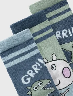 Barn name it Strumpor & Tights|NMMADINIS PEPPAPIG 3P SOCK CPLG - Strumpor & Tights