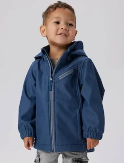 name it NMMALFA08 SOFTSHELL JACKET DYLAN FO - Jackor|Barn Softshells