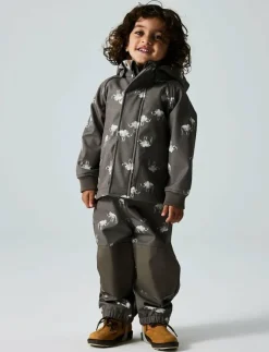 Barn name it Softshells|NMMALFA08 SOFTSHELL JACKET AOP FO - Jackor