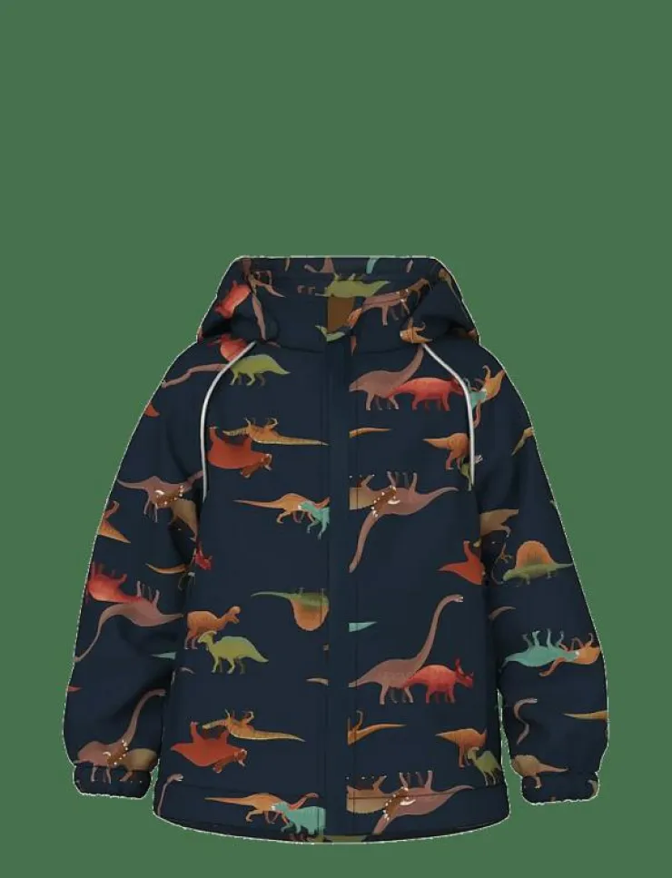 Barn name it Softshells|NMMALFA08 SOFTSHELL JACKET AOP 1FO - Jackor