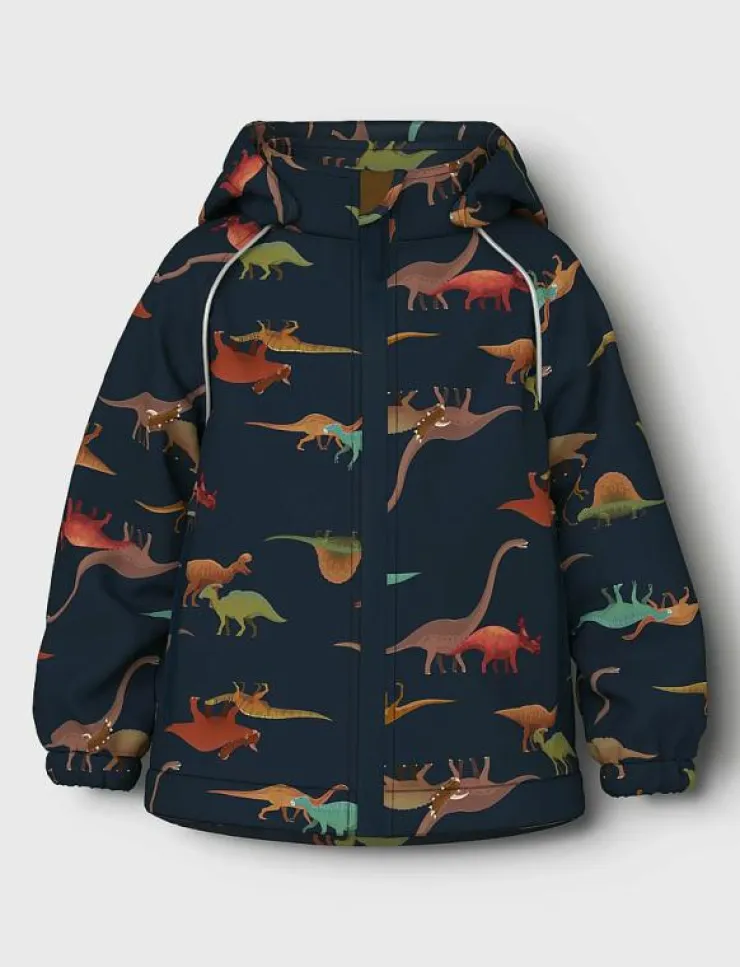 Barn name it Softshells|NMMALFA08 SOFTSHELL JACKET AOP 1FO - Jackor