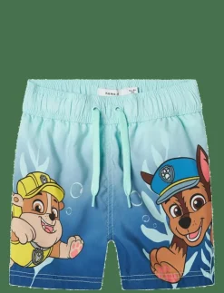 name it NMMMABBE PAW LONG SWIMSHORTS CPLG - Badbyxa|Barn Badkläder