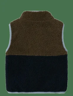 Barn name it Västar|NMMMALL TEDDY VEST2 - Väst
