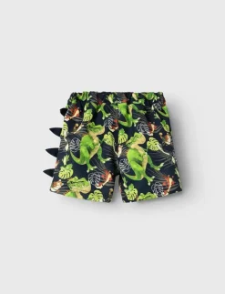 Barn name it Badkläder|NMMMAZ GIGANTOSAURUS LONG SWIMSHORTS VDE - Badbyxa