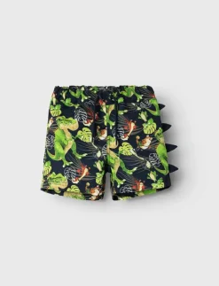 Barn name it Badkläder|NMMMAZ GIGANTOSAURUS LONG SWIMSHORTS VDE - Badbyxa