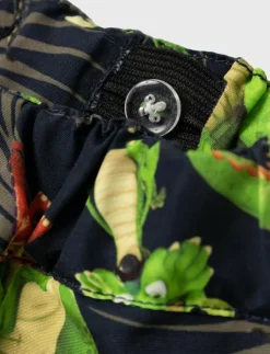 Barn name it Badkläder|NMMMAZ GIGANTOSAURUS LONG SWIMSHORTS VDE - Badbyxa