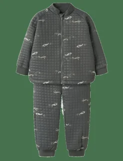 name it NMMMOON QUILT SET AOP 1FO - Termoställ|Barn Termokläder
