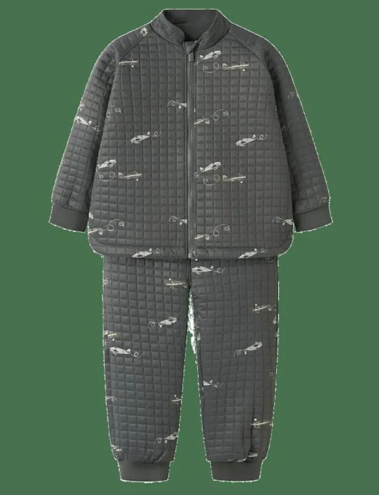 name it NMMMOON QUILT SET AOP 1FO - Termoställ|Barn Termokläder