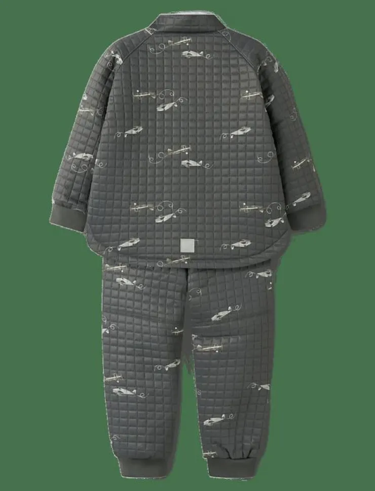 name it NMMMOON QUILT SET AOP 1FO - Termoställ|Barn Termokläder