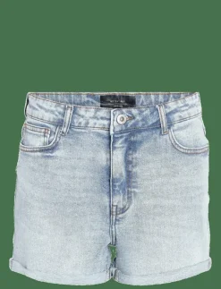 Kvinnor NOISY MAY Shorts|NMMONI HW DNM SHORTS AZ359LB NOOS - Jeansshorts