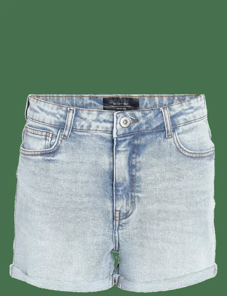 Kvinnor NOISY MAY Shorts|NMMONI HW DNM SHORTS AZ359LB NOOS - Jeansshorts