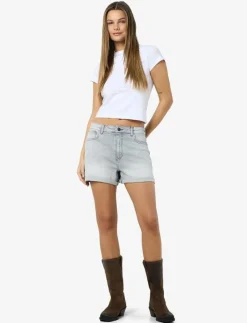 Kvinnor NOISY MAY Shorts|NMMONI HW DNM SHORTS AZ277LG NOOS - Jeansshorts