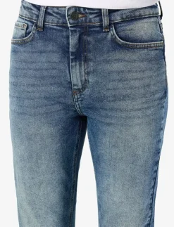 Kvinnor NOISY MAY Kläder|NMMONI HW STRAGHT ANK JEANS AZ221DB NOOS - Straight jeans