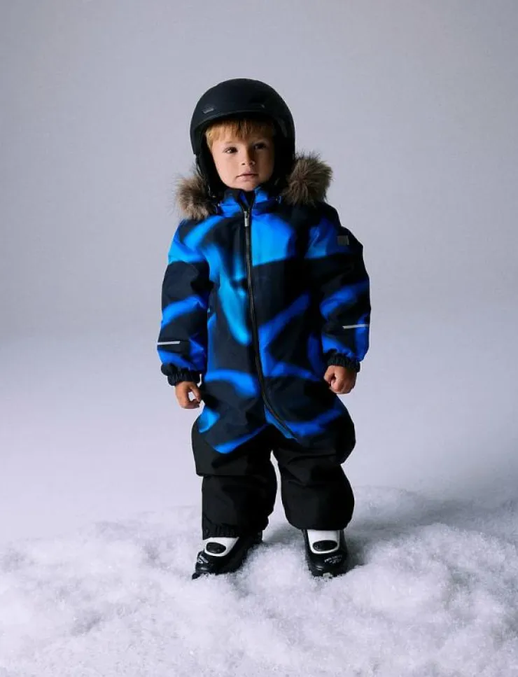 Barn name it Overaller|NMMSNOW10 SUIT LINE AOP FO - Overaller
