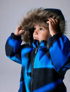 Barn name it Overaller|NMMSNOW10 SUIT LINE AOP FO - Overaller