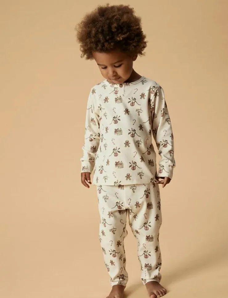 Lil'Atelier NMNLAYO GIT LS NIGHTSET LIL - Set|Barn Sovplagg