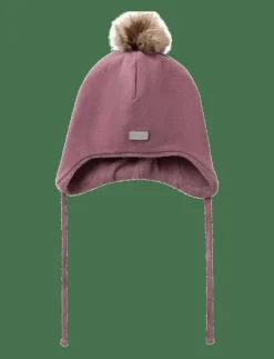 Barn name it Mössor|Vinteraccessoarer|NMNMALL JERSEY HAT W. FLEECE3 FO - Babymössor