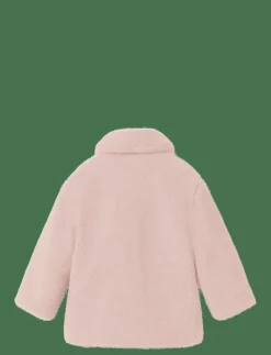 Barn Lil'Atelier Fleecekläder|NMNNALO LONG SHERPA JKT SOLID LIL - Jackor