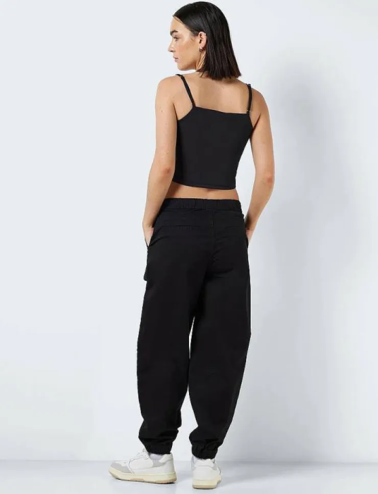 Kvinnor NOISY MAY Västar|T-Shirts & Toppar|NMTERESA CROPPED S/L TOP NOOS - Crop tops