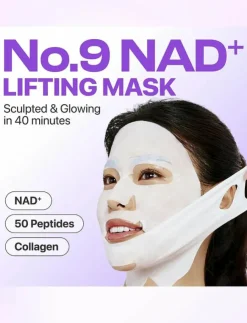 Numbuzin No.9 NAD Bio Lifting Full Cover Facial Mask - Ansiktsvård|Kvinnor Hudvård