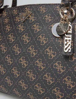 GUESS NOELLE II LUXURY SATCHEL - Handväskor|Kvinnor Handväskor|Crossbody Bags