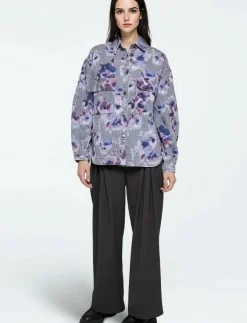 Kvinnor Moves Denimkläder|Overshirts|Noliana shirt 4419 - Jeansskjortor