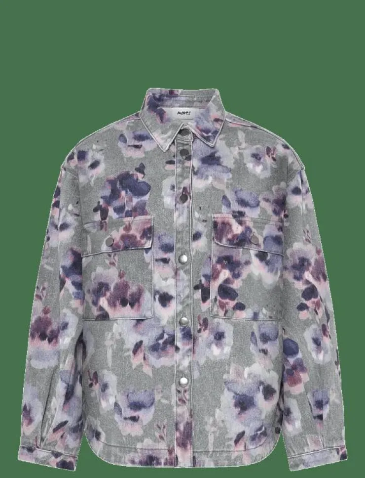 Kvinnor Moves Denimkläder|Overshirts|Noliana shirt 4419 - Jeansskjortor