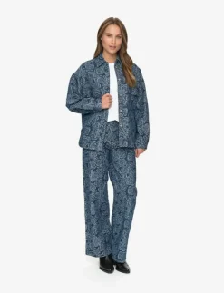 Moves Noliana shirt 4518 - Jeansskjortor|Kvinnor Denimkläder|Blusar & Skjortor