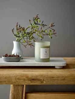 Bloomingville NO.1-Parsley Lime Scent Candle - Blockljus| Ljus