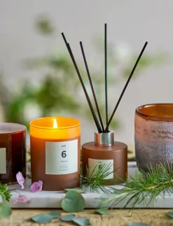 Bloomingville Ljus|NO.6-Sequoia Scent Candle - Blockljus