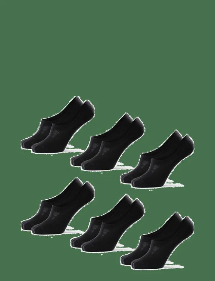 Danish Endurance No-Show Cotton Socks 6-pack - Strumpor|Kvinnor Underkläder|Strumpor