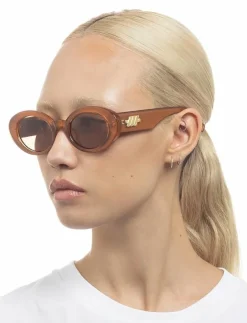 Le Specs NOUVEAU VIE - Round Frame|Kvinnor Solglasögon