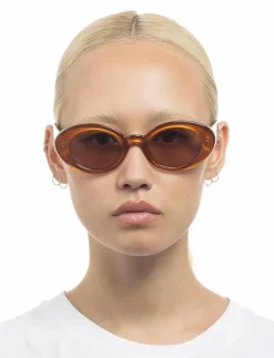 Le Specs NOUVEAU VIE - Round Frame|Kvinnor Solglasögon
