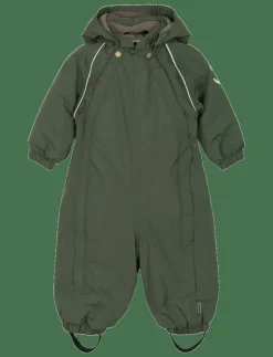 Barn mikk-line Overaller|Nylon Baby Suit - Solid - Overaller