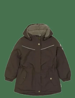 Barn mikk-line Vinterkläder|Nylon Girls Jacket - Solid - Vinterjacka