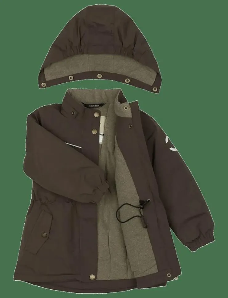 Barn mikk-line Vinterkläder|Nylon Girls Jacket - Solid - Vinterjacka