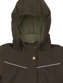 Barn mikk-line Vinterkläder|Nylon Girls Jacket - Solid - Vinterjacka