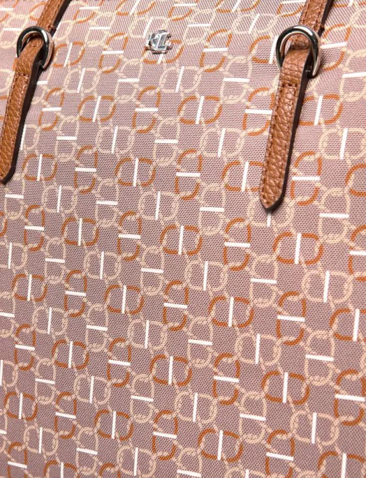 Lauren Ralph Lauren Nylon Medium Keaton Tote Bag - Totes|Kvinnor Shoppingväskor & Totes