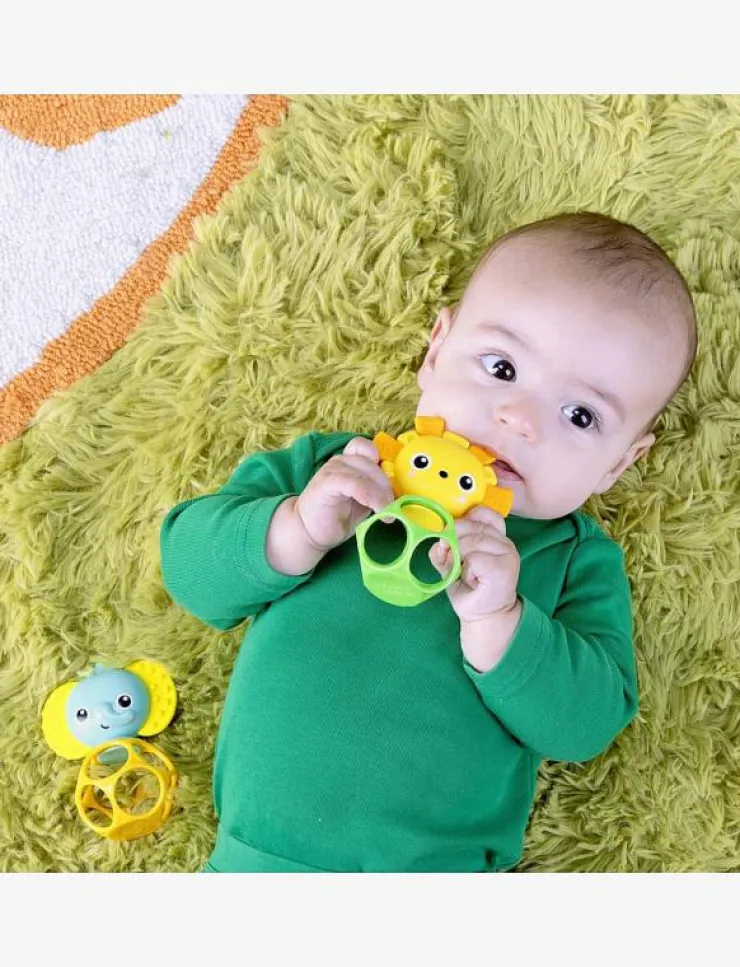 Bright Starts Oball-bidering 2-pak - Bitleksaker|Barn Babyleksaker|Babyleksaker