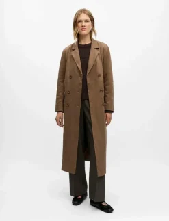 Kvinnor Object Kavajer|OBJFENJA LO LONG BLAZER E WI 25 - Tunna kappor