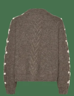 Object OBJRAVI RE L/S KNIT PULLOVER CC1 AW - Stickat|Kvinnor Stickat